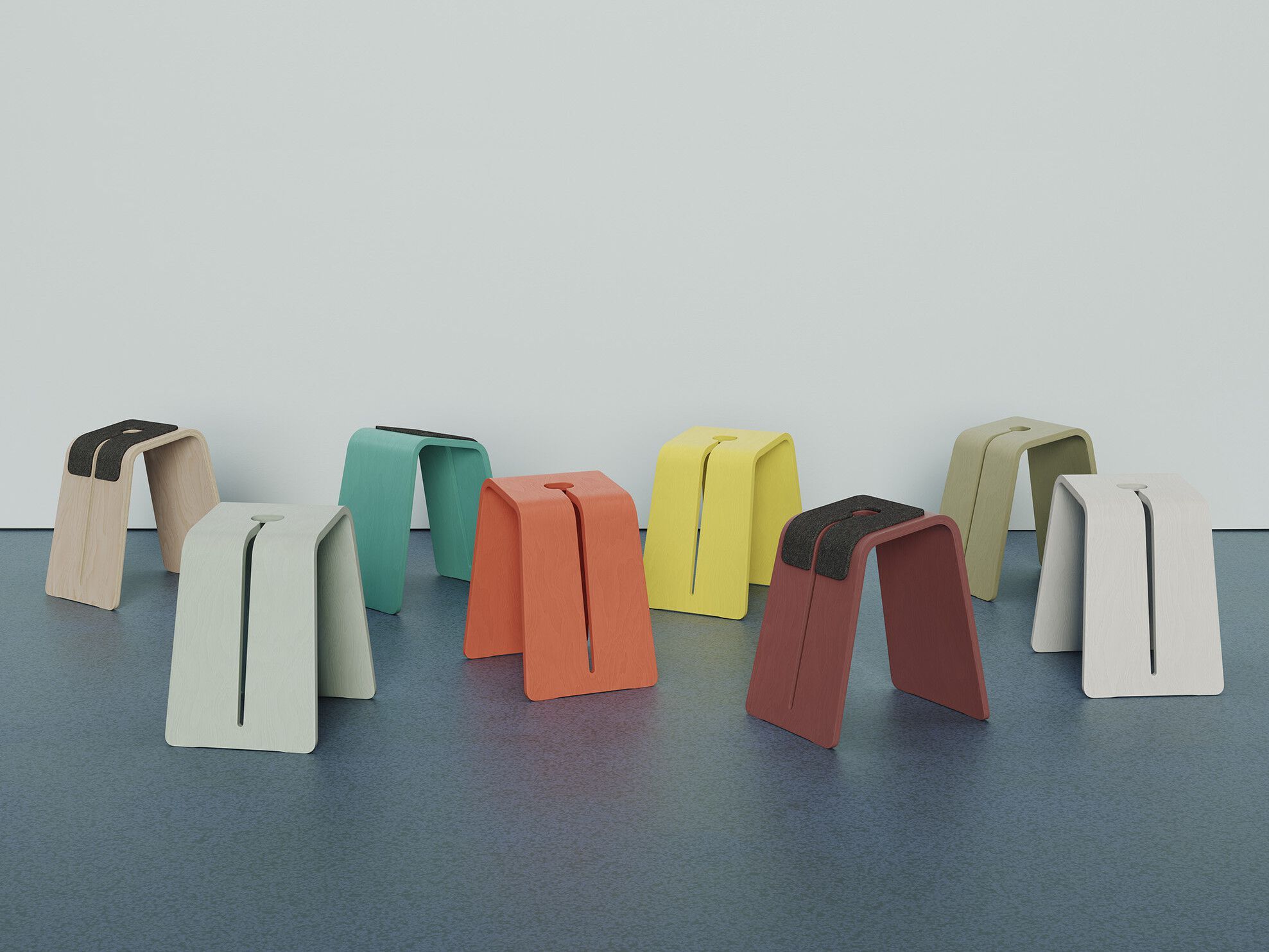 Низкий стул RENZ SHOWTIME ARCH-00047555