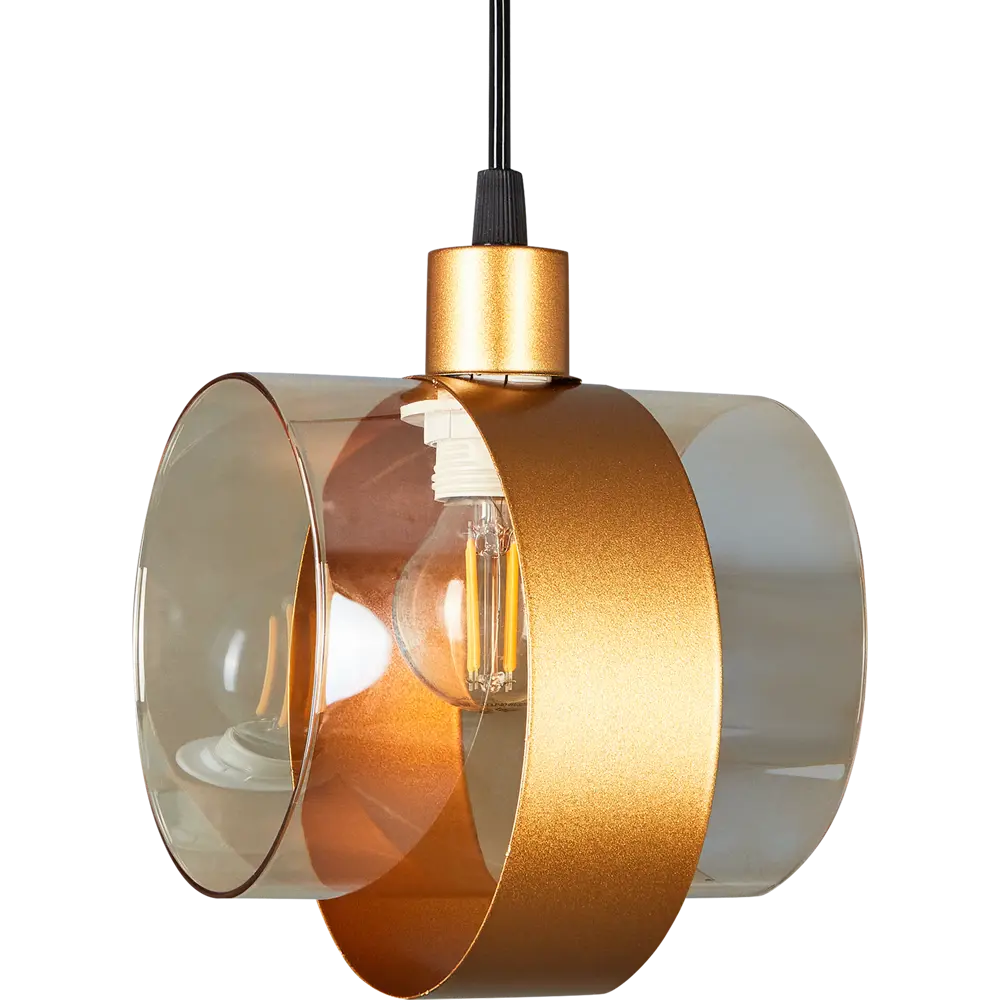 Escada Hurricane - подвесной светильник с янтарным цилиндром 89377541 STLM-1564945 - Вид №3