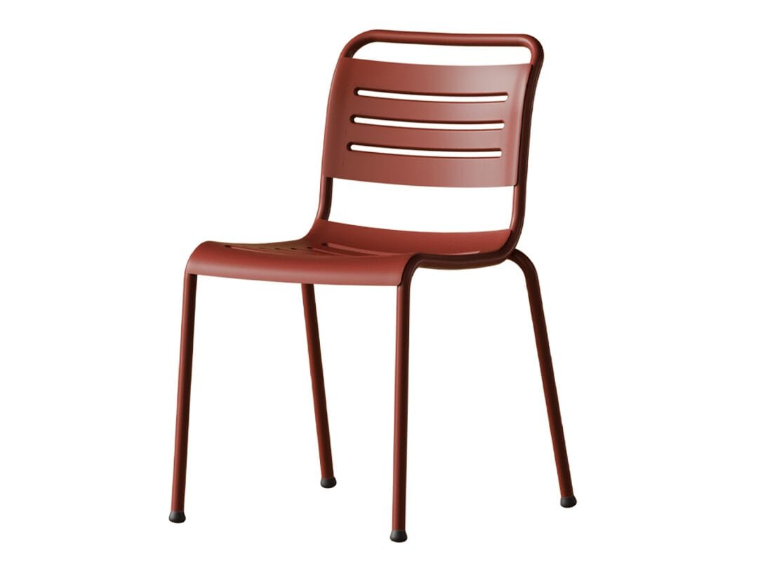 Штабелируемый стул из переработанного алюминия COLOS Re-al ARCH-00090221