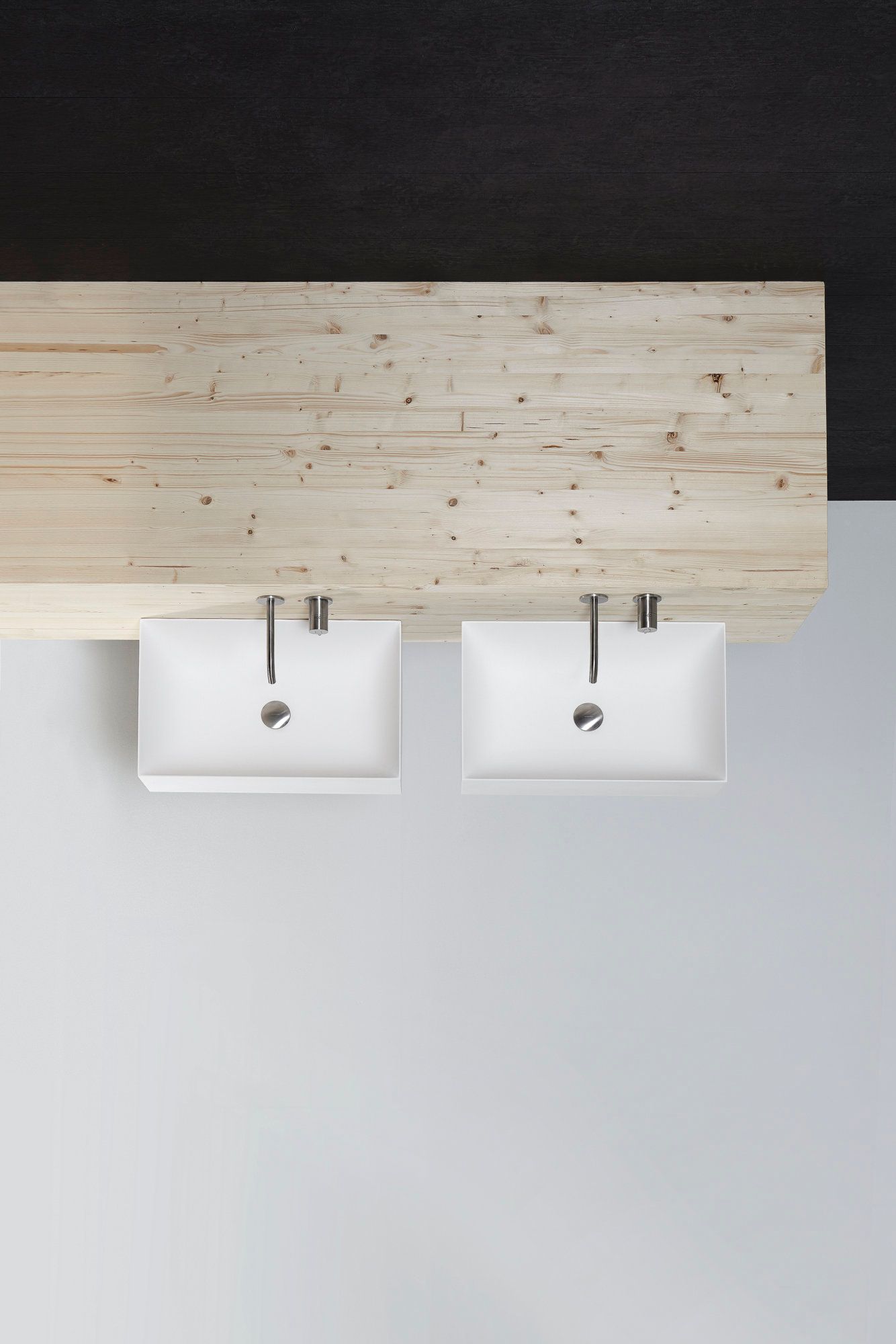 Прямоугольная подвесная раковина из Flumood® Antoniolupi Stratos ARCH-00098706 - Вид №1