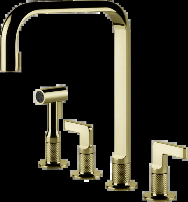 Смеситель для раковины 58703 710 Gessi Inciso ЛАТУНЬ PVD