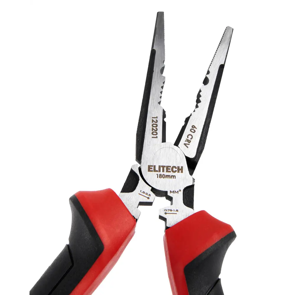 Длинногубцы Elitech 180 мм для точных работ 89407163 STLM-1572801 - Вид №6