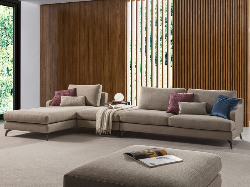 Съемный тканевый диван с полуостровом GRUPPO FOX день Фокса ARCH-00022902