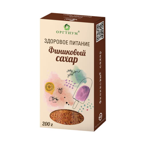 Сахар Финиковый Оргтиум 180 г Santreyd 13549 - Вид №1