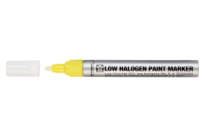 18134539 Маркер Paint с жидкими чернилами, с низким содержанием галогена, стержень 2.0мм, Желтый XPMKB-LH 3 SAKURA