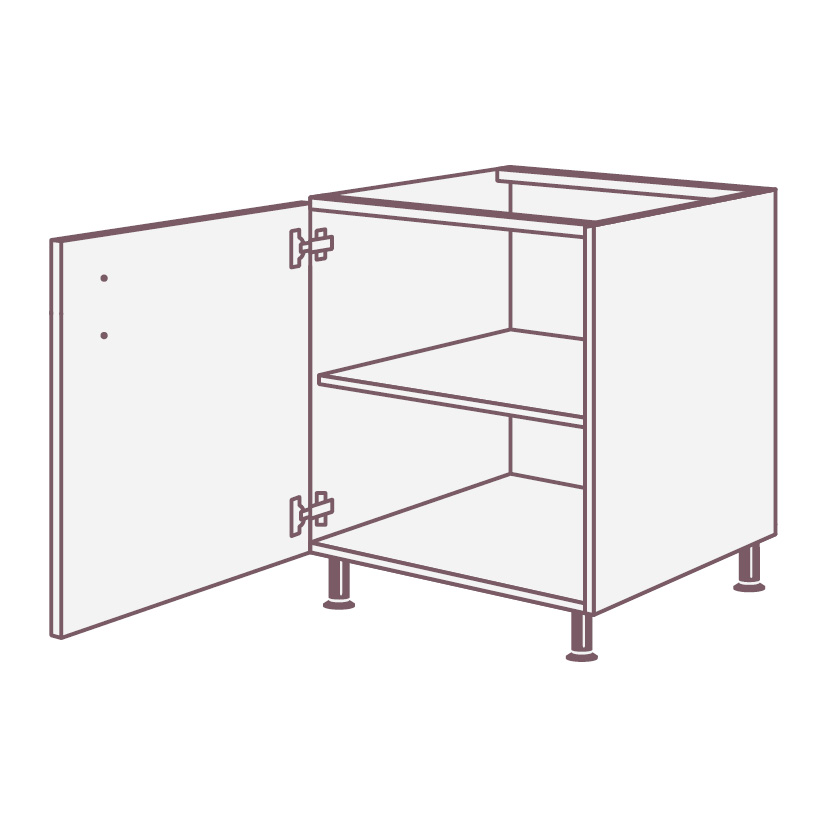 Шкафы напольные  EMN1D SIDAK SIST2993-697