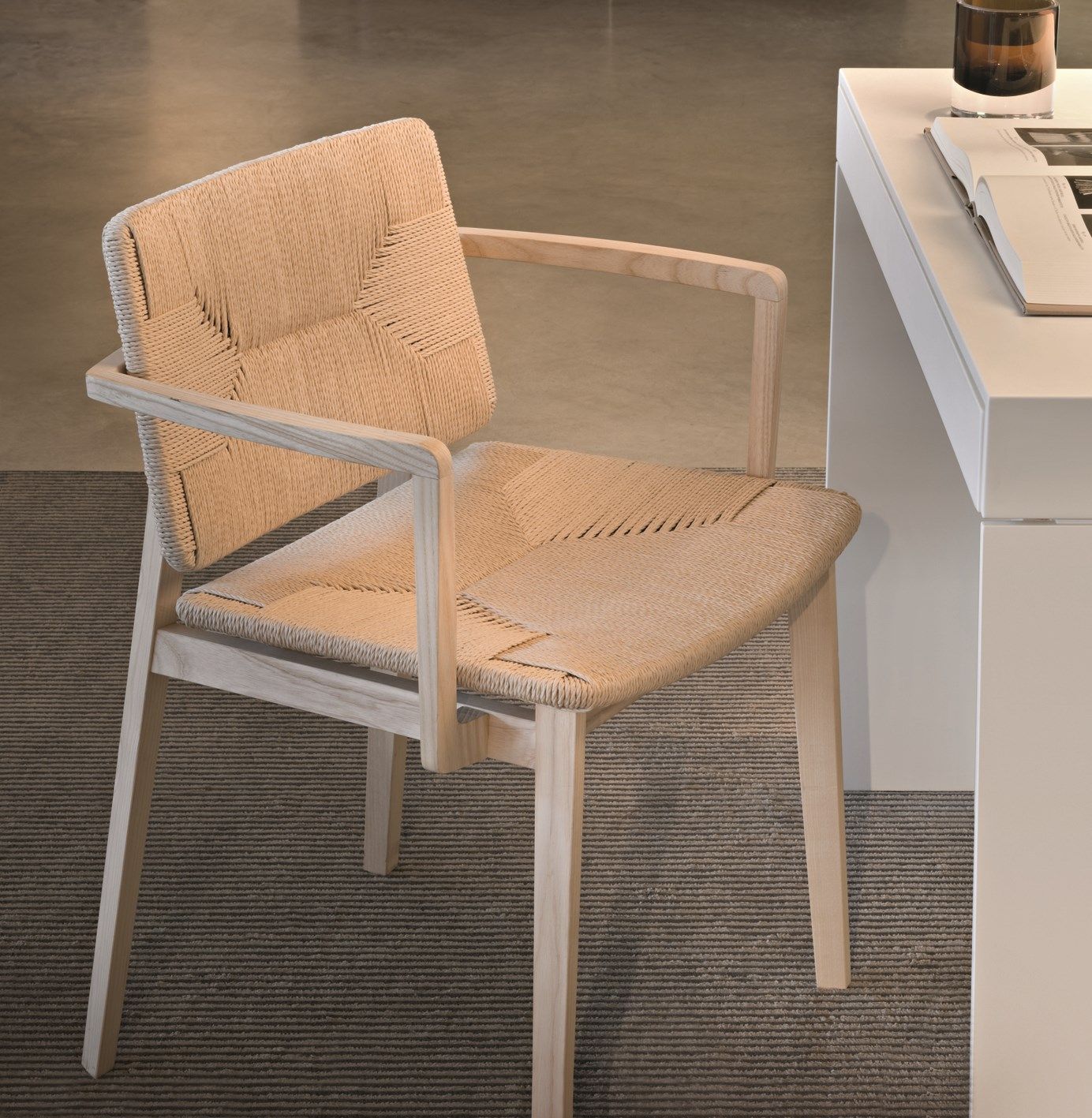 Веревочный стул с подлокотниками Lema HATI ARCH-00016950 - Вид №1