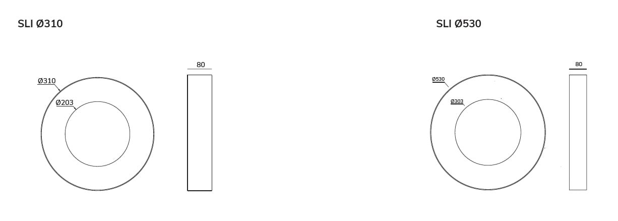 Утопленный термокрытый алюминиевый настенный светильник Exporlux ECLIPSE TP SL ARCH-00022881 - Вид №3