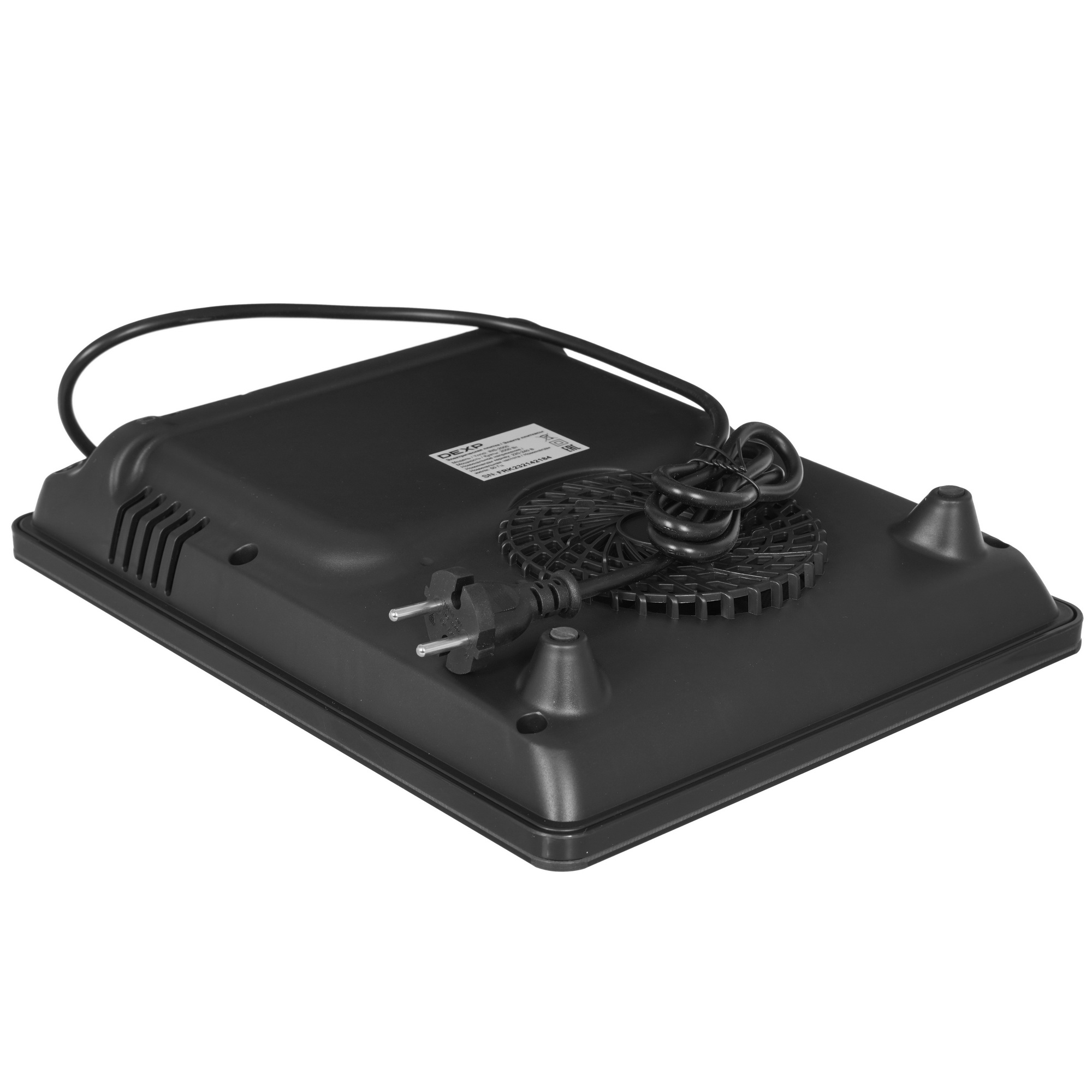 1205462 Плита компактная электрическая DEXP INS-2000 черный STDN-0033420 - Вид №3