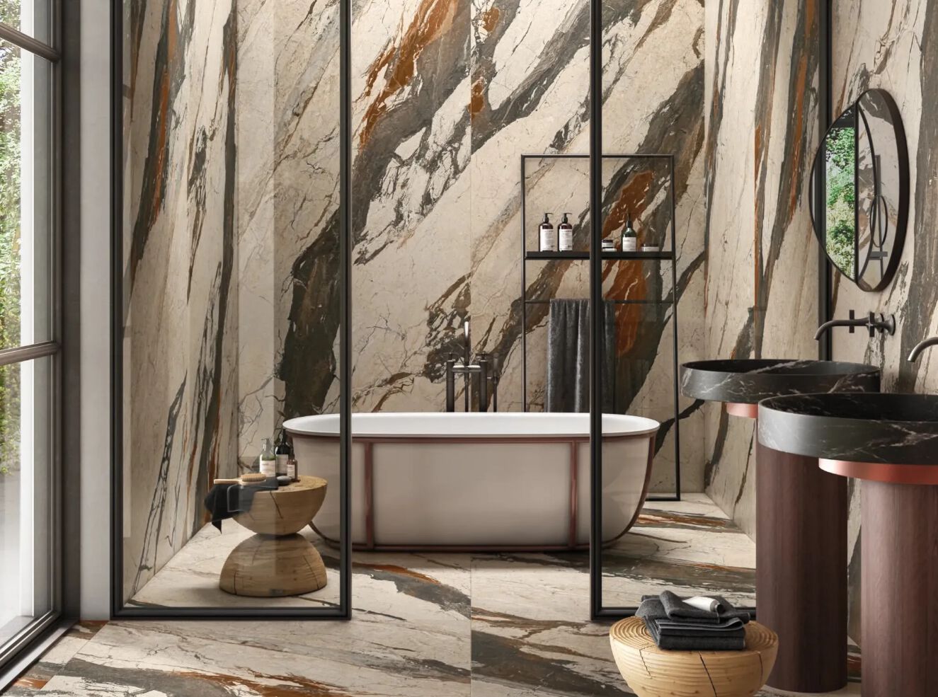 Пол / напольное покрытие из керамогранита с мраморным эффектом Imola THE ROOM ARCH-00073362 - Вид №14