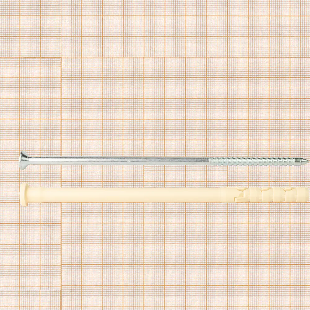 ЕВРОПАРТНЕР Дюбель-гвоздь с цилиндрической манжетой 8×140 мм для бетона и кирпича 89383274 STLM-1334134 - Вид №3