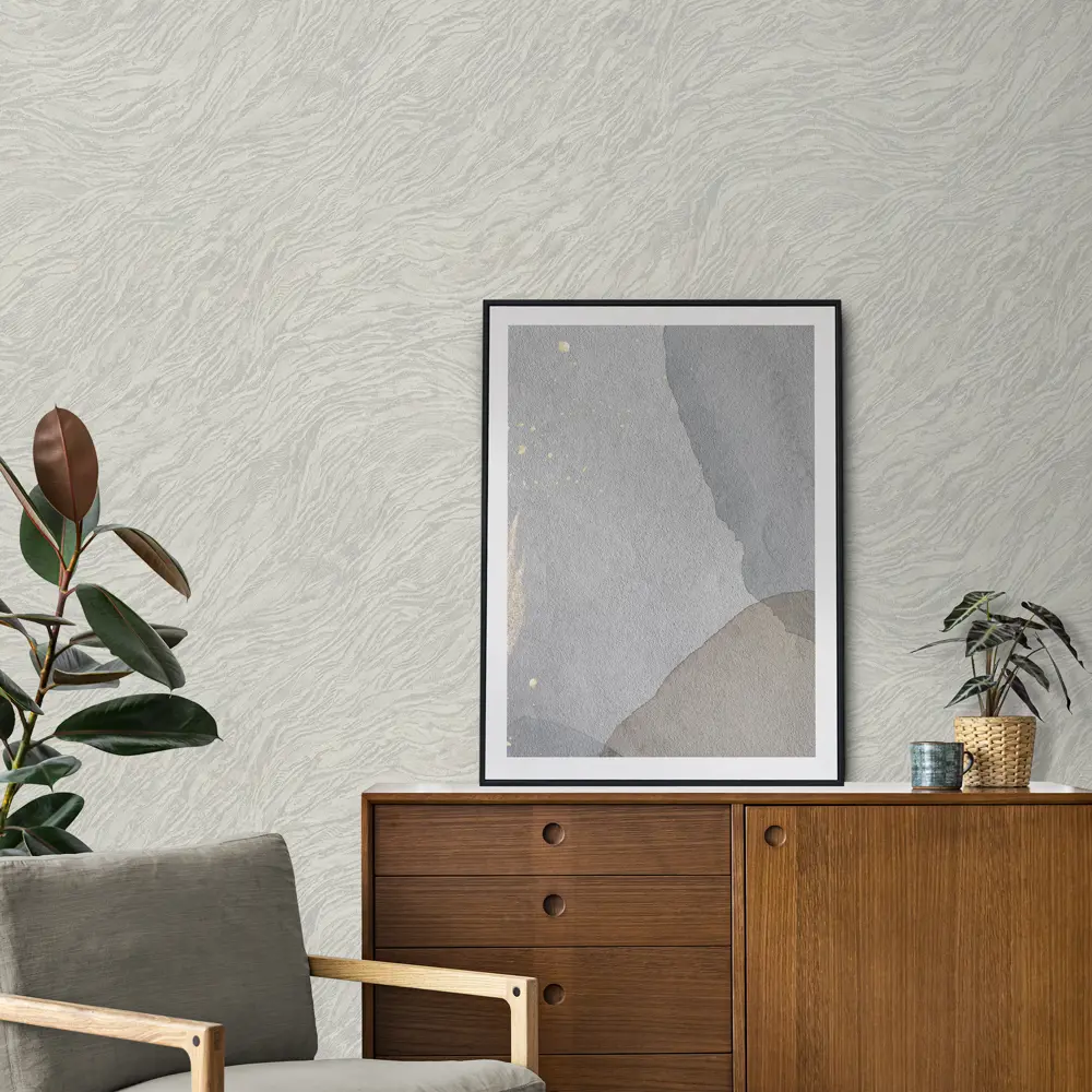 Флизелиновые обои Московская обойная фабрика Гелиос серые под покраску 88221429 STLM-0076965 - Вид №2