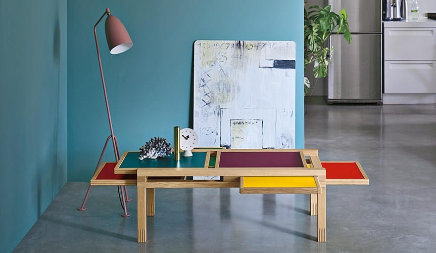 Низкий журнальный столик из массива дерева SCULPTURES JEUX Alternive ARCH-00143510 - Вид №3