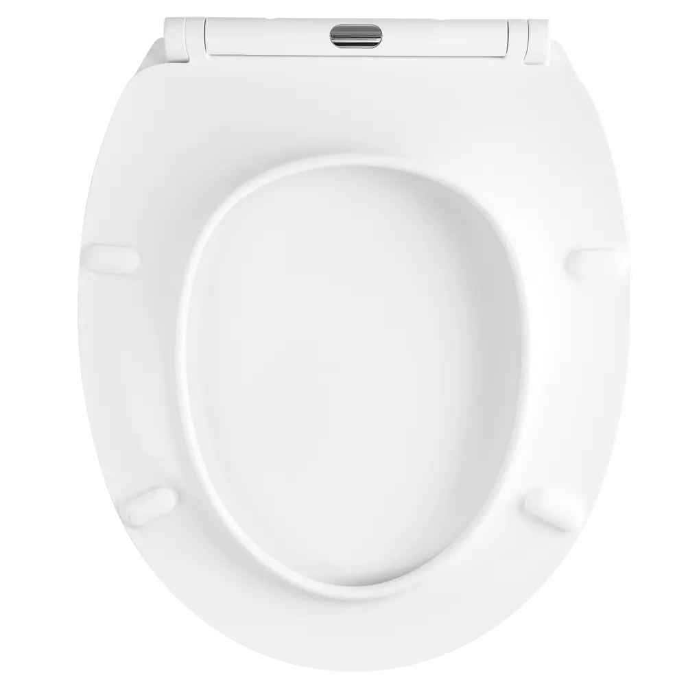 Сиденье для унитаза Sensea Slim Neo овальное с микролифтом, цвет белый STLM-2196207 - Вид №1
