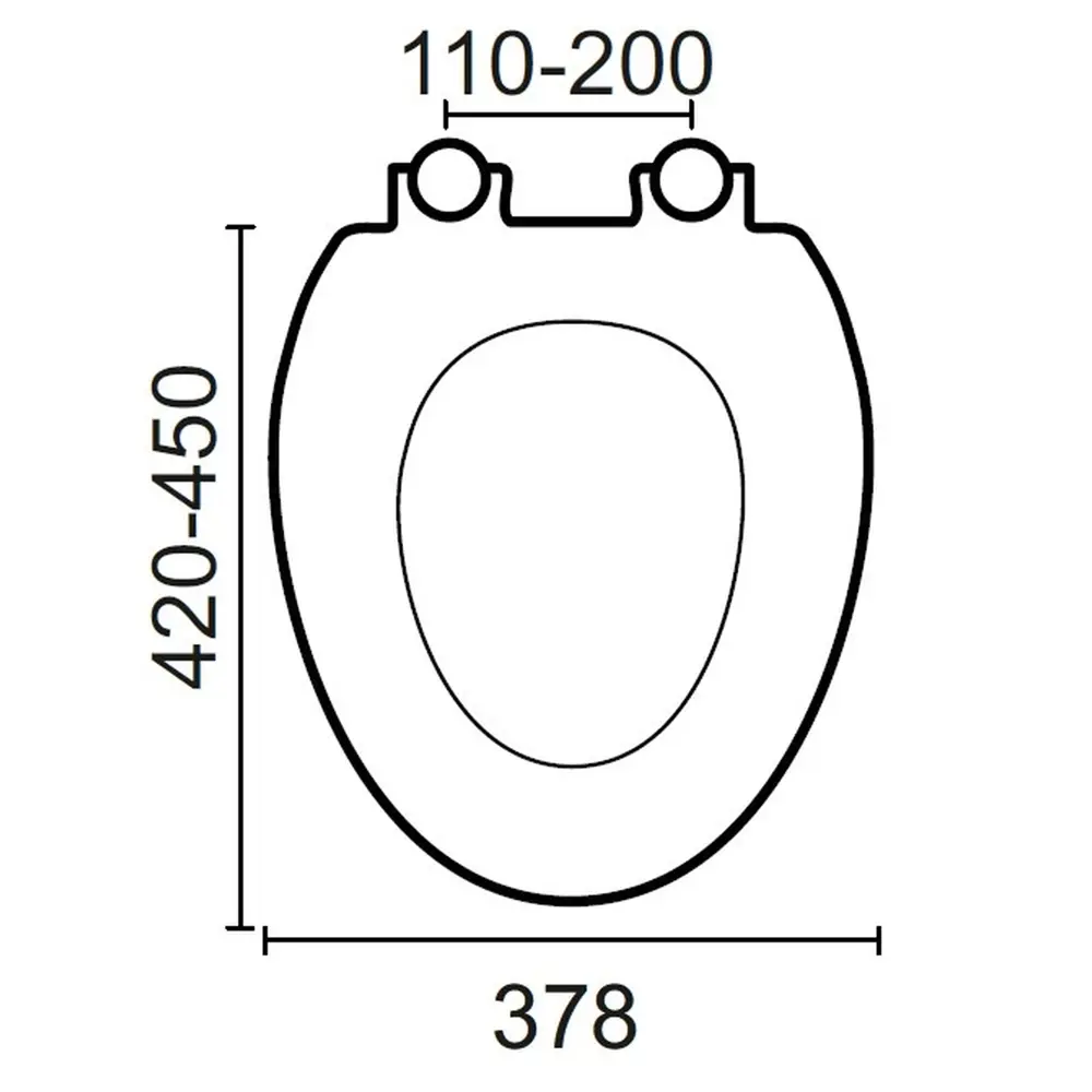 Сиденье для унитаза Sensea Ceriza Без серии STLM-2145237 - Вид №3