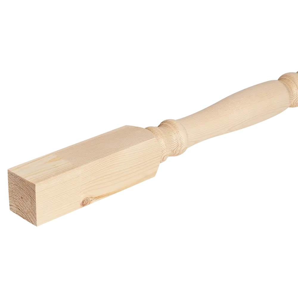 Балясина Симметрия сращенная хвоя сорт Оптима 50x50x900 мм Santreyd STLM-2066966 - Вид №2