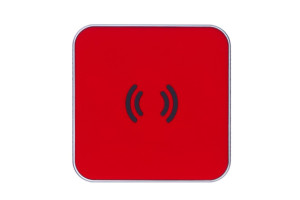 16289945 Беспроводное зарядное устройство NEO Energy Красный — стильный дизайн NQ-00240 Rombica