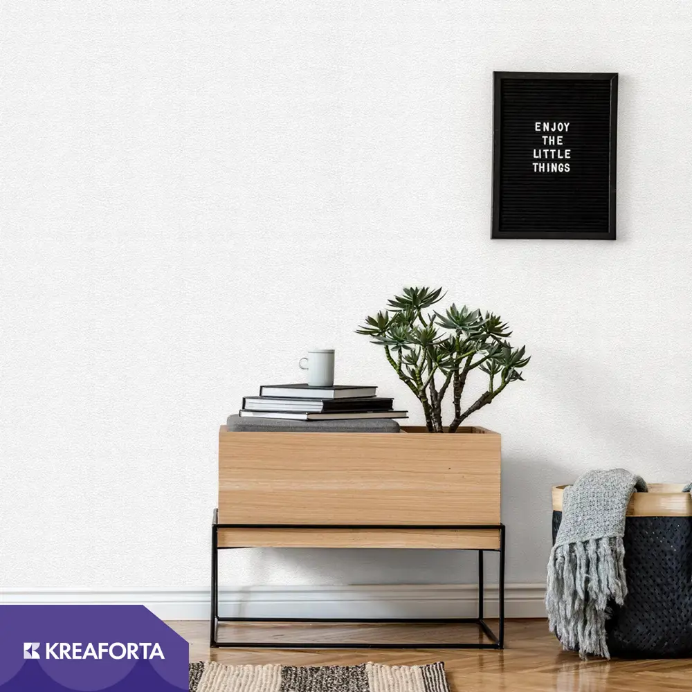 Обои флизелиновые KREAFORTA Паутинка белые 1.06 м 44013-11 STLM-2168740 - Вид №2