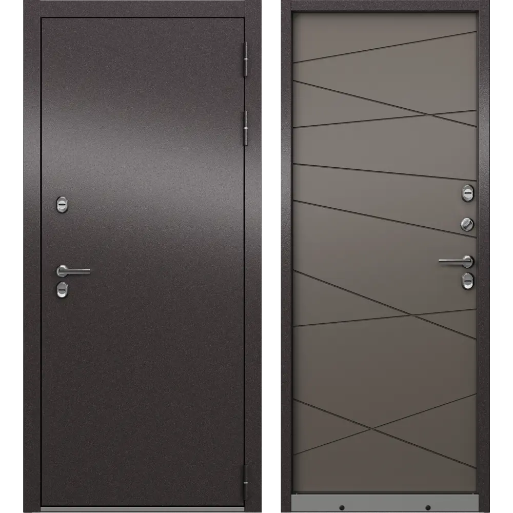 Santreyd Входная металлическая дверь с терморазрывом 88×205 см 89382945 STLM-1439333