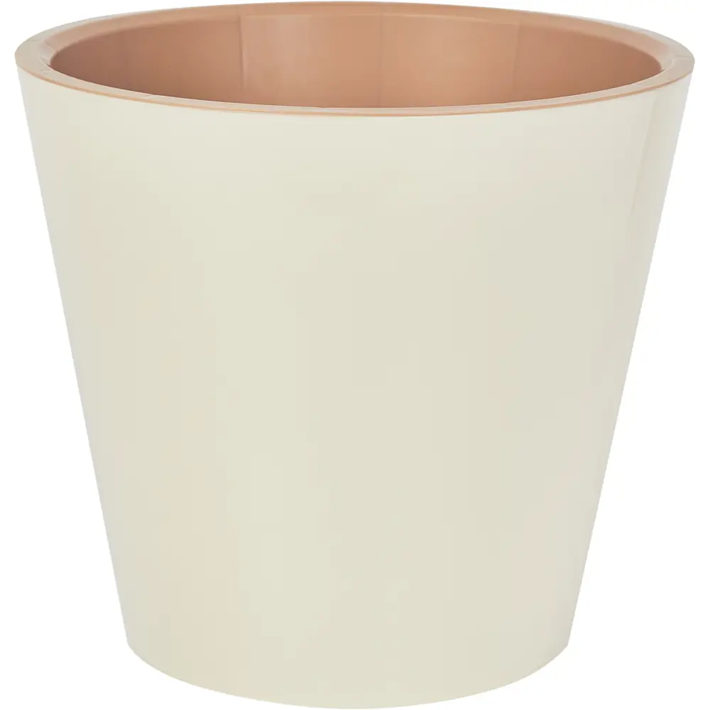 Кашпо INGREEN London с терморегуляцией ø23 см сливочный 83135572 STLM-0039271