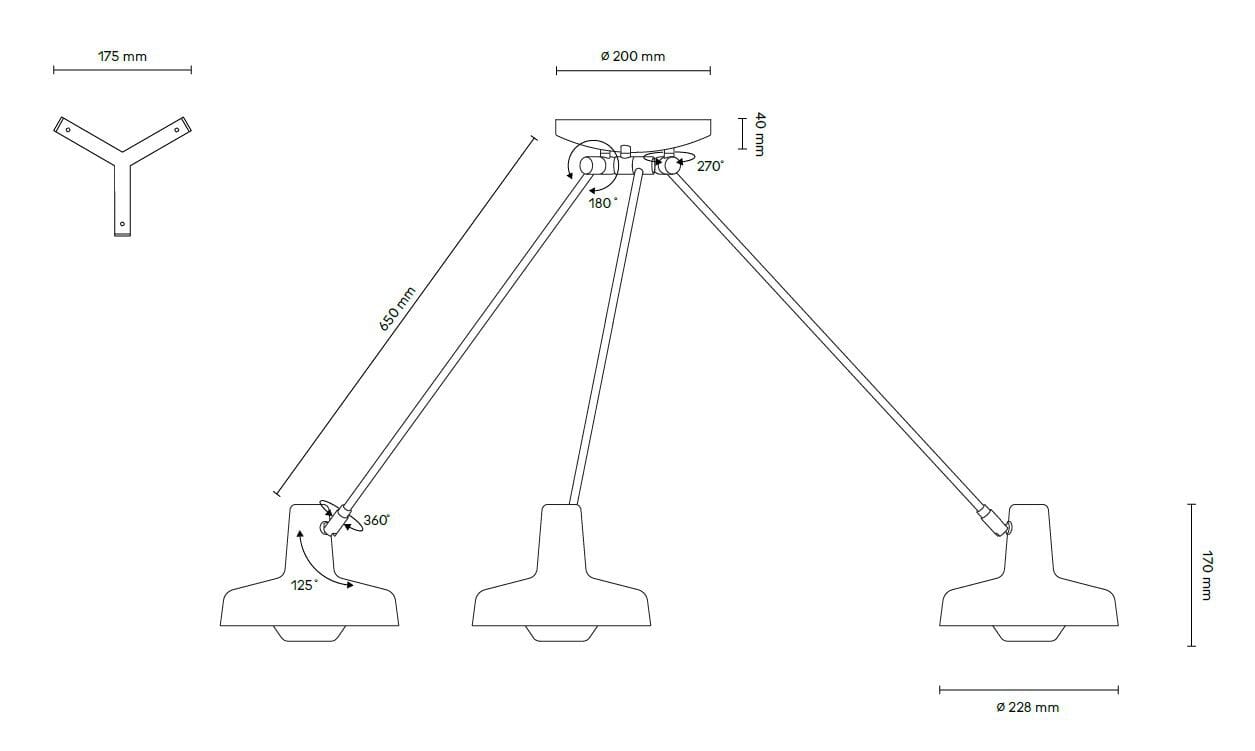 Регулируемый потолочный светильник Grupa Arigato ARCH-00070017 - Вид №6