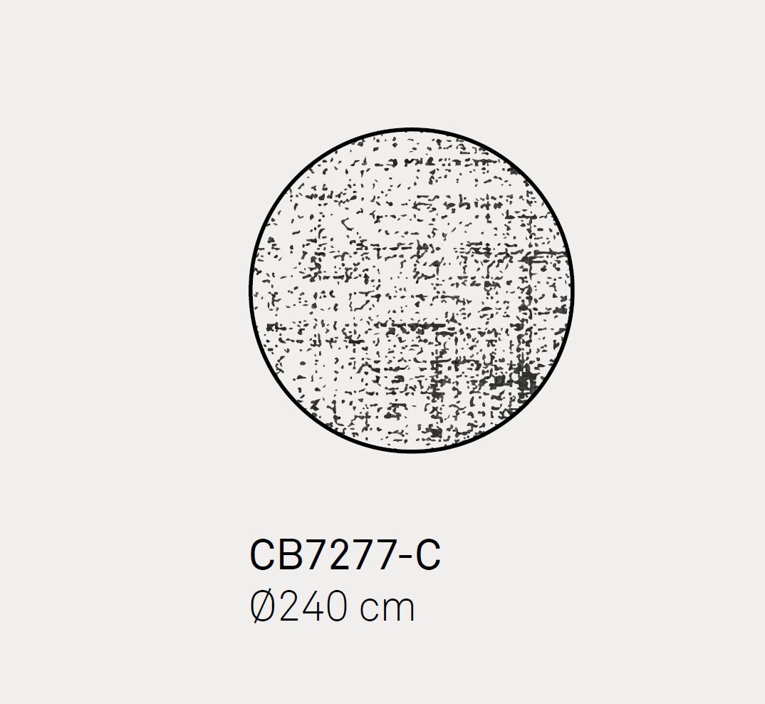 Полиэстер круглый ковер Connubia VULLY ARCH-00088988 - Вид №4