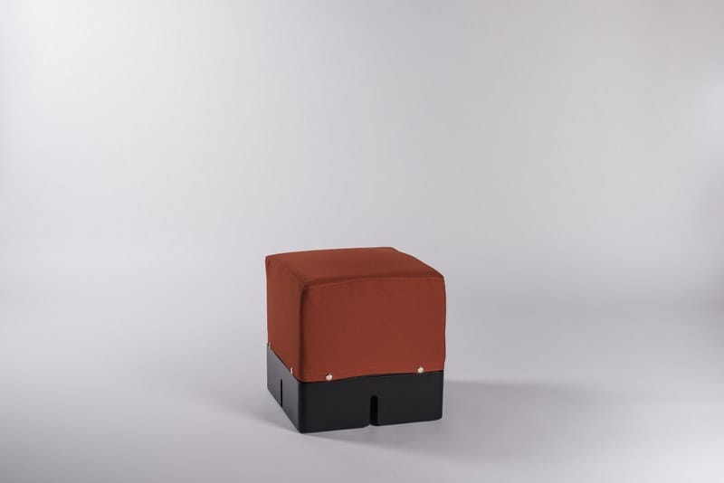 Модульный квадратный пуф из ткани KEIGIO® KEIGIO® 36X36 ARCH-00048151 - Вид №28