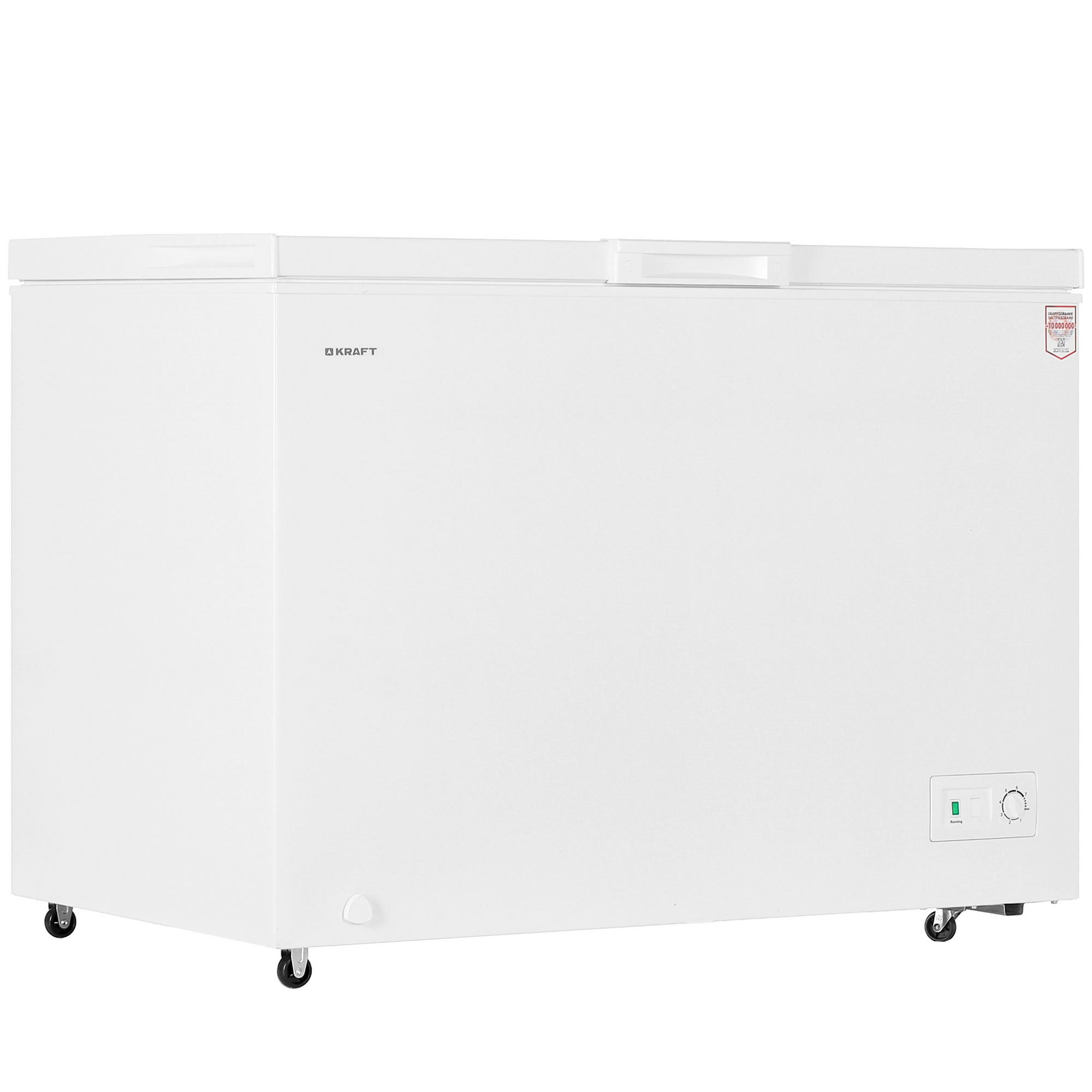 8187527 Морозильный ларь KRAFT BD (W)-365QX белый STDN-0081980