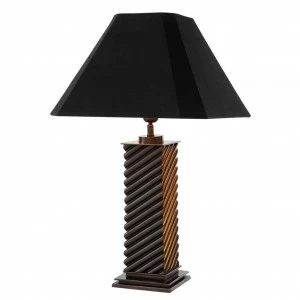 Настольная лампа Lungarno от Eichholtz 110765 EICHHOLTZ ВАЗА 062050 Бронза;черный