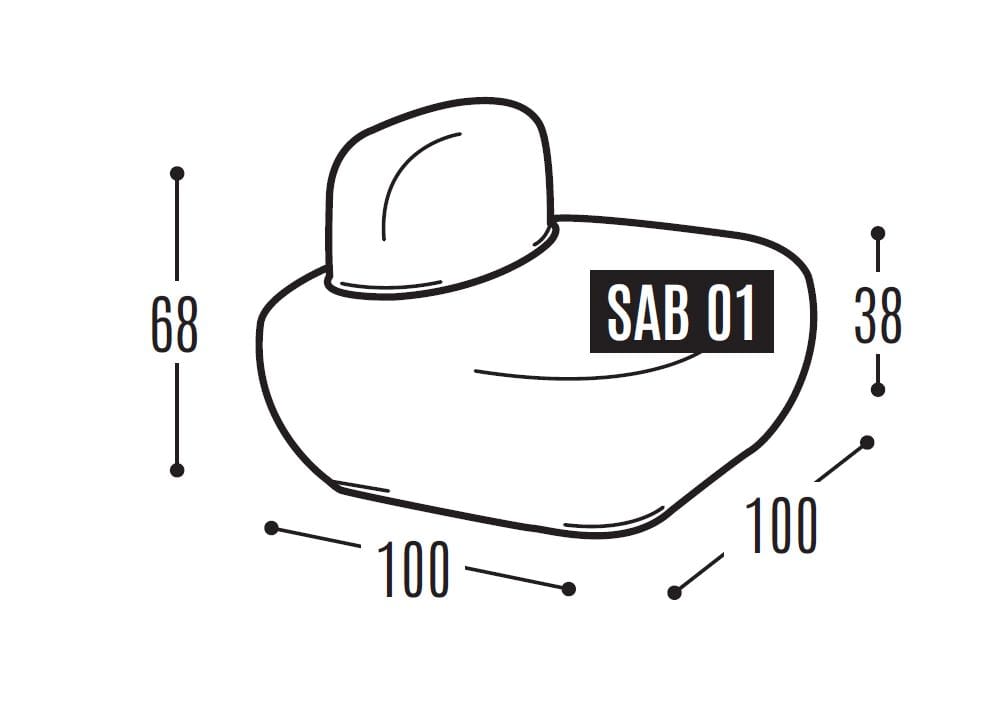 Ткань сад диван isOnAir ARCH-00082807 - Вид №4