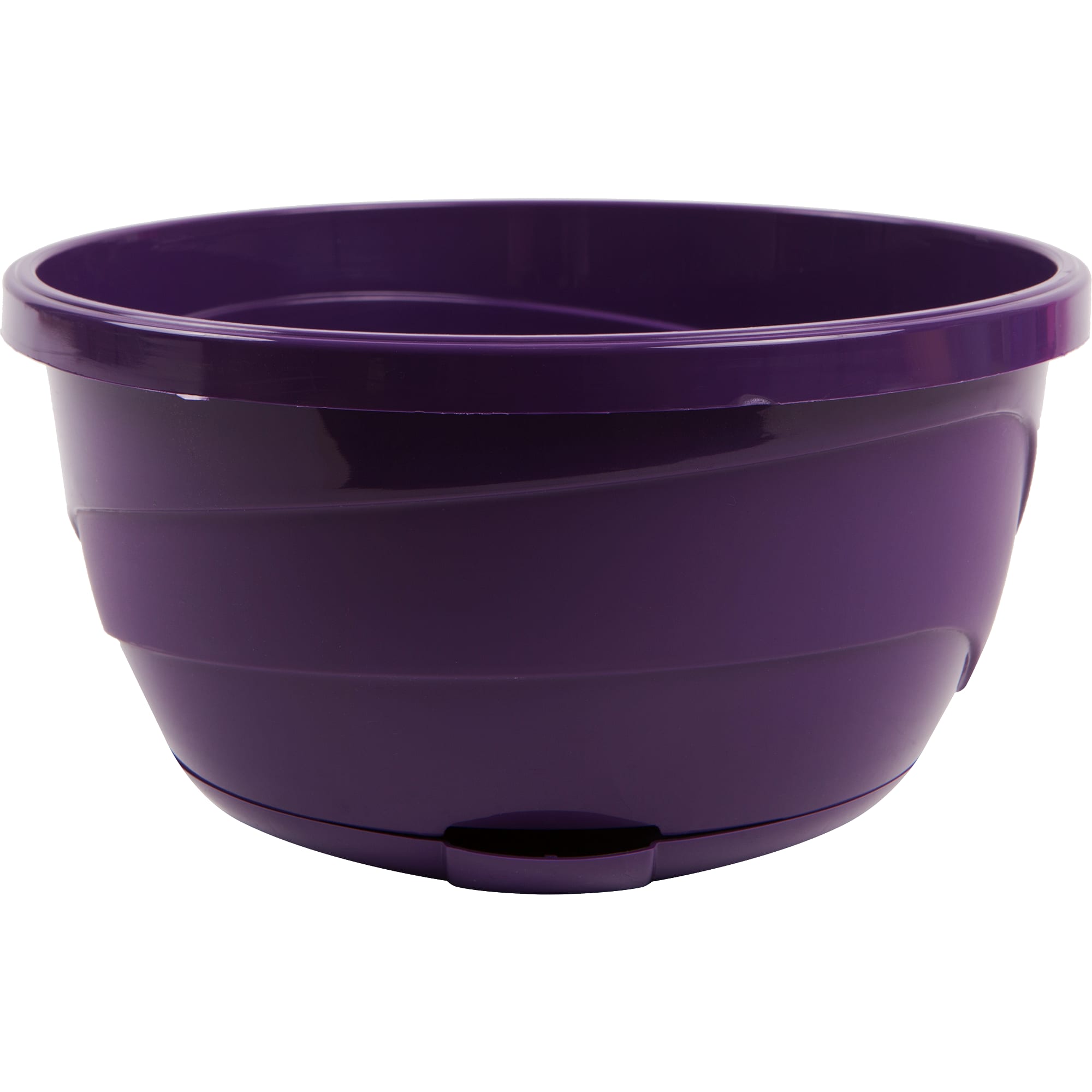 18009281 Горшок цветочный ø25 h13 см v4.7 л пластик фиолетовый Мальва Santreyd  - Вид №2