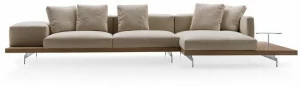 B&B Italia 3-х местный тканевый диван с шезлонгом Dock