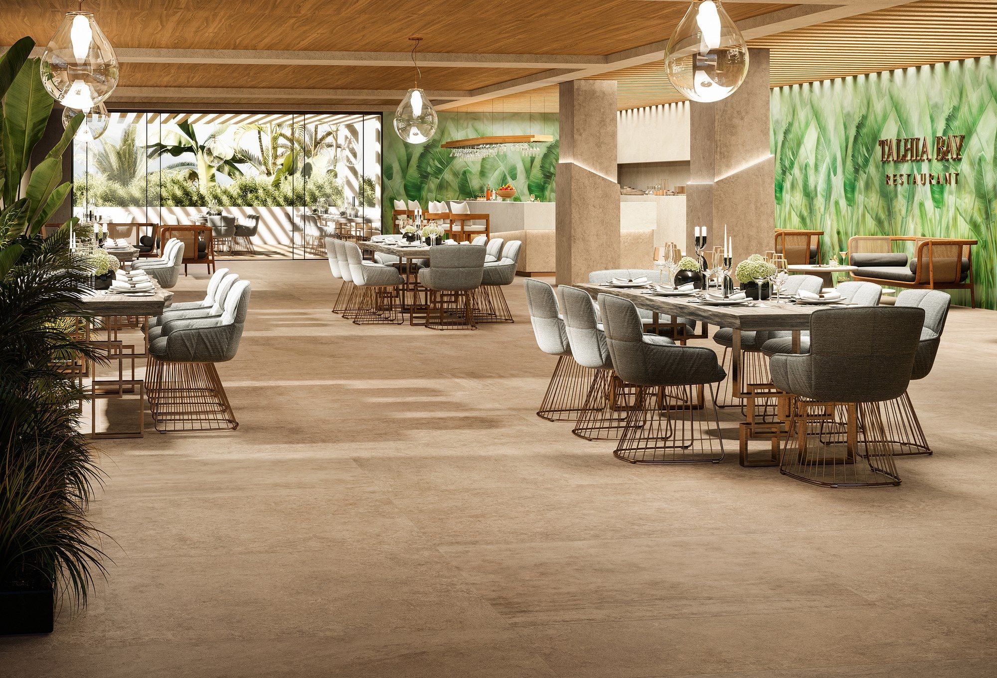 Пол из керамогранита с эффектом камня Atlas Concorde Lims ARCH-00023095 - Вид №7