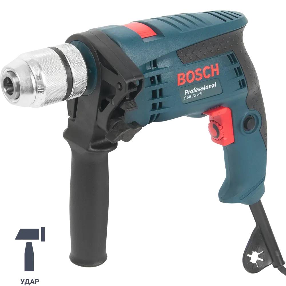 Ударная дрель Bosch GSB 13RE, 0601217100, 600 Вт BOSCH PROFESSIONAL STLM-2030679