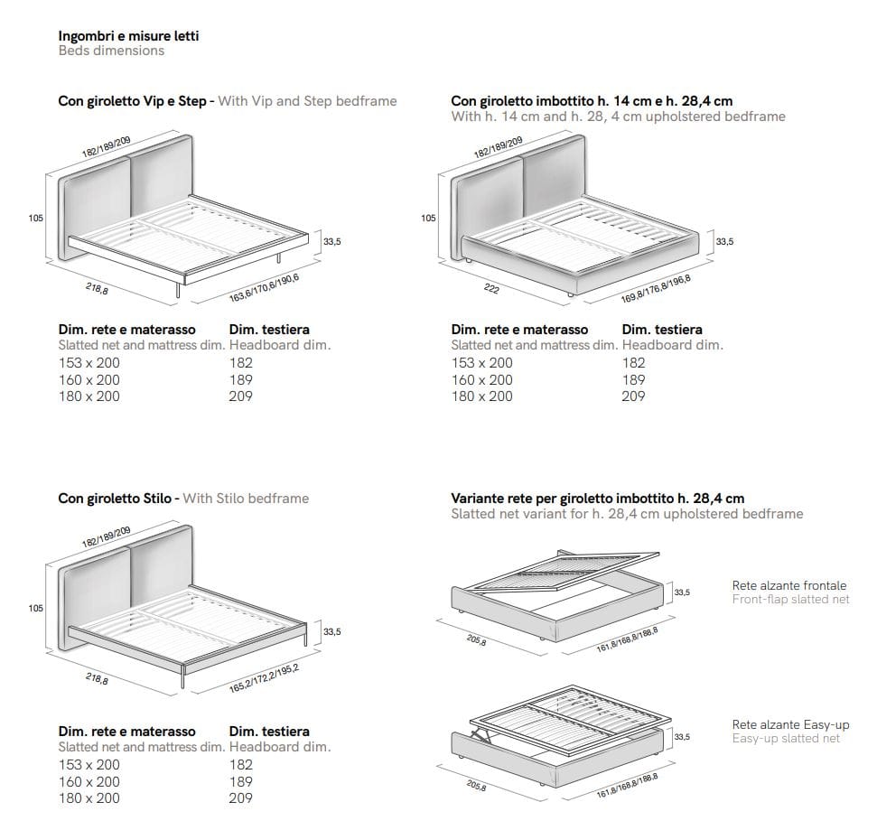 Двуспальная кровать из ткани Adok CLOUD ARCH-00116246 - Вид №10