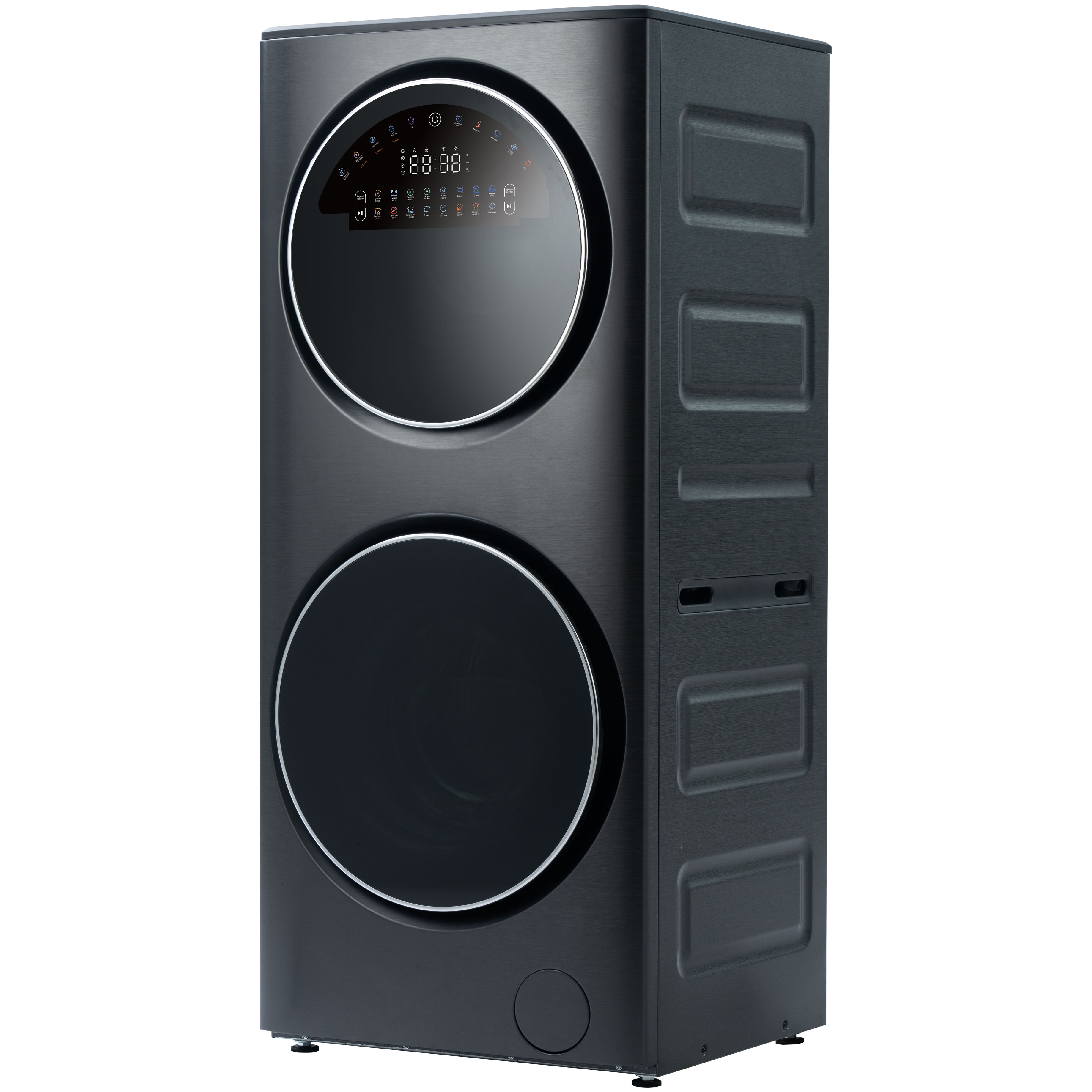 9195715 Стирально-сушильная машина Бирюса WMD-SG1514/15 DM черный STDN-0031504 - Вид №1