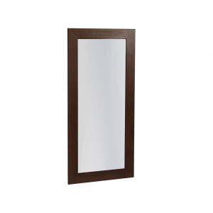 Зеркало с рамой Мебелик 105x65 см 24-105 темно-коричневый IFERS