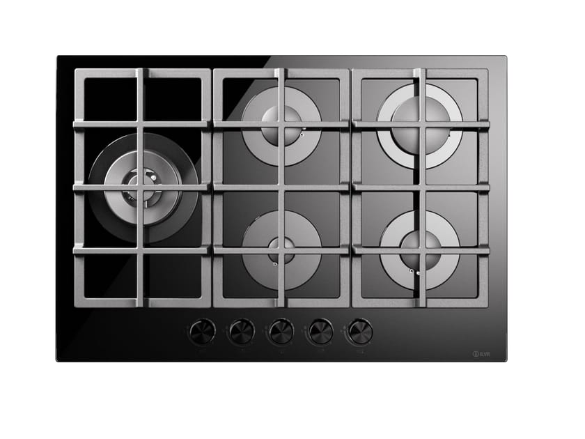 Газовая плита из закаленного стекла Ilve Professional Plus ARCH-00150400