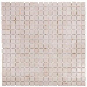 DAO-633-15-4 Cream Marfil мозаика полиров 300х300х4 чип 15х15 0,09м)