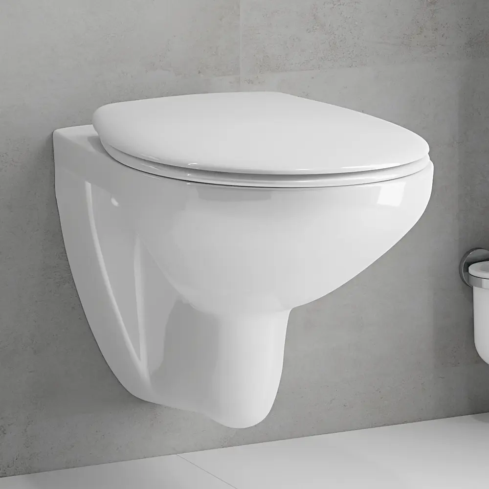 Комплект инсталляция Grohe Solido 5в1 39418000 с унитазом безободковым и кнопкой STLM-2140308 - Вид №1