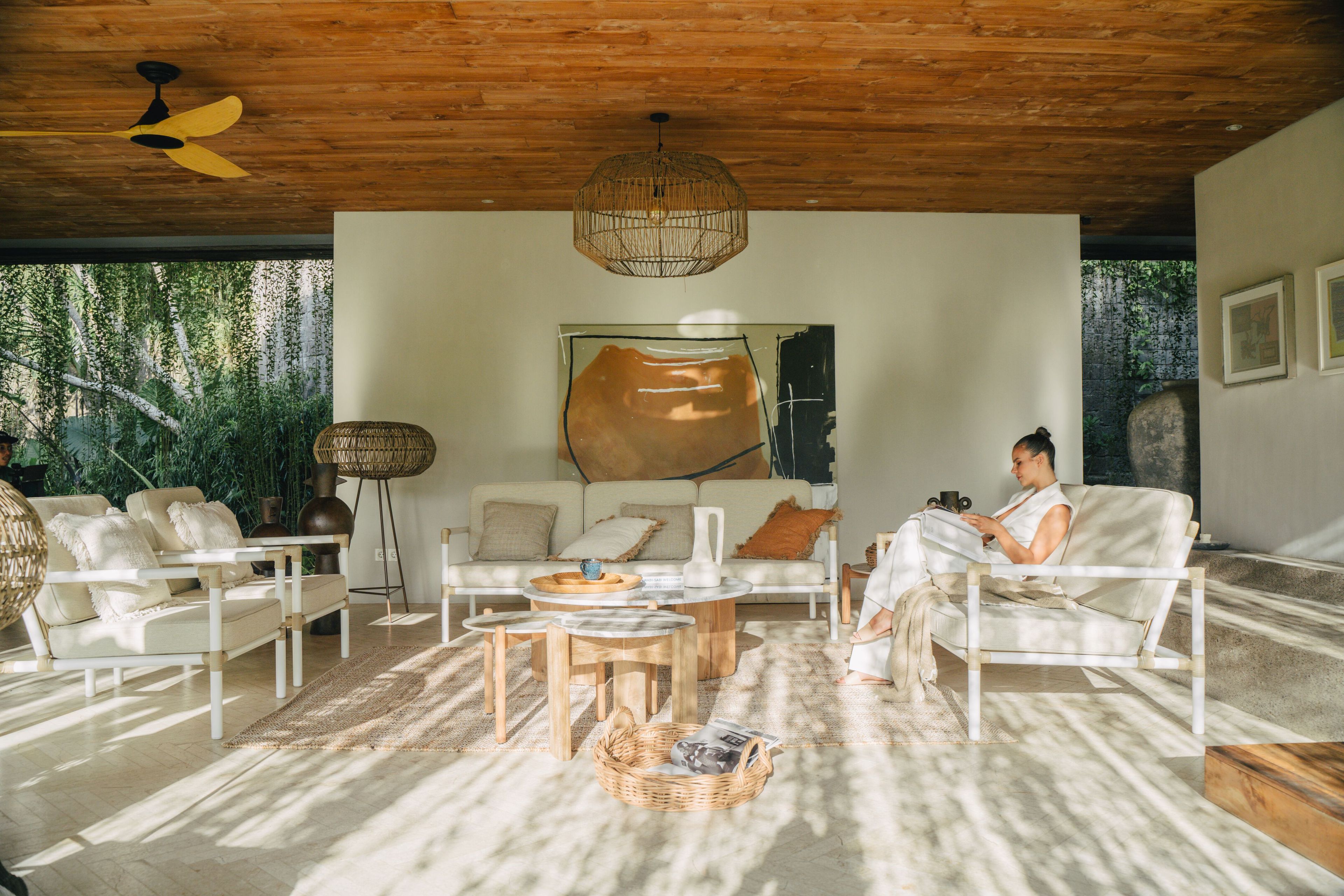 3-местный тканевый садовый диван cbdesign Nusa ARCH-00060942 - Вид №6