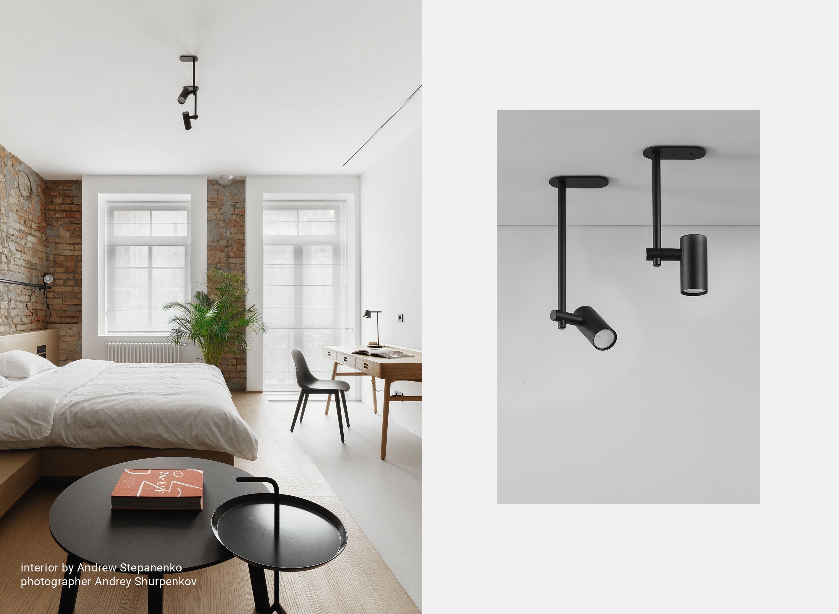 Поворотный точечный светильник из стали с порошковым покрытием +kouple пятнистый ARCH-00031092 - Вид №6