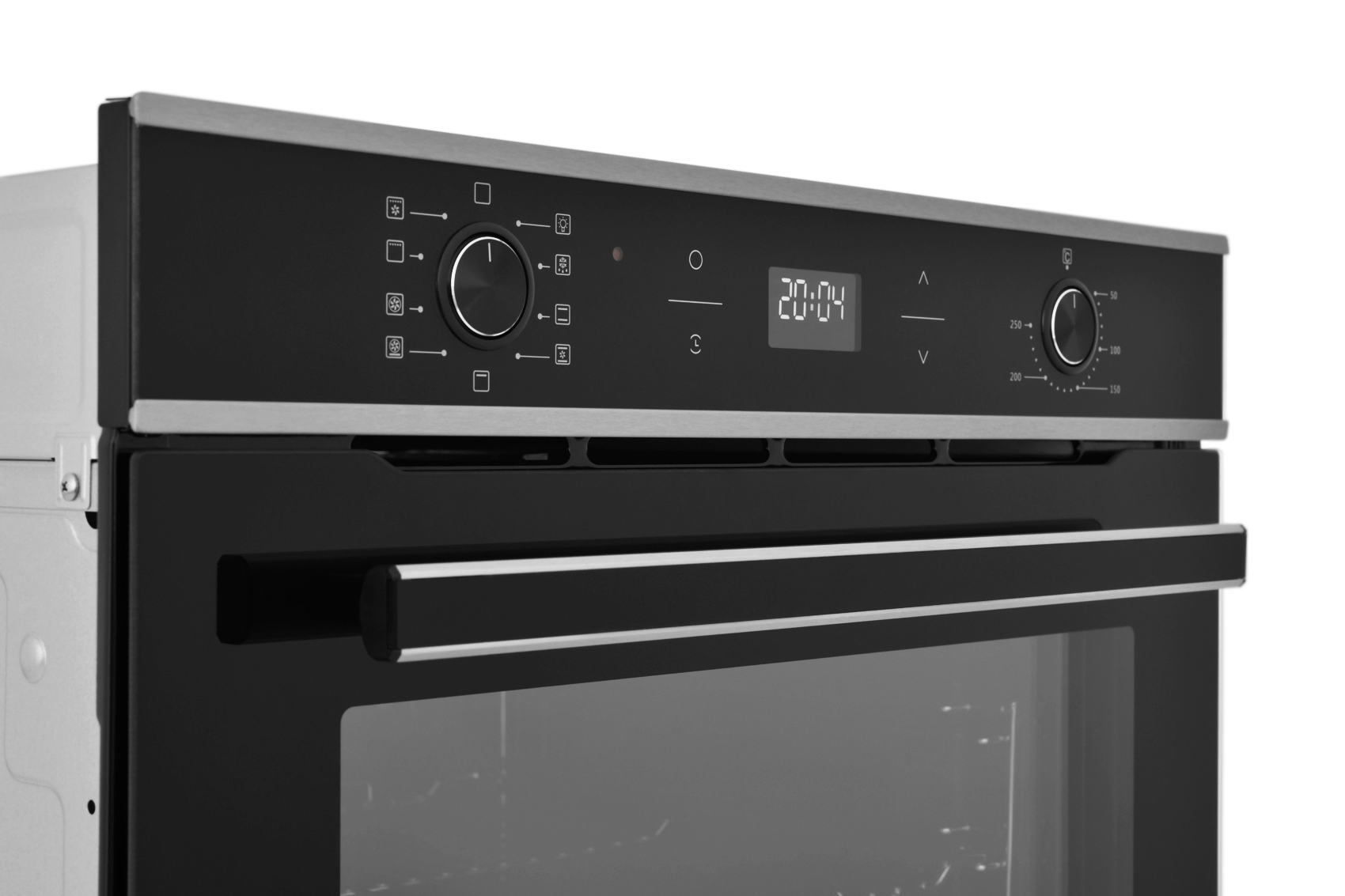 9956597 Электрический духовой шкаф ZUGEL ZOE602X черный STDN-0110498 - Вид №6