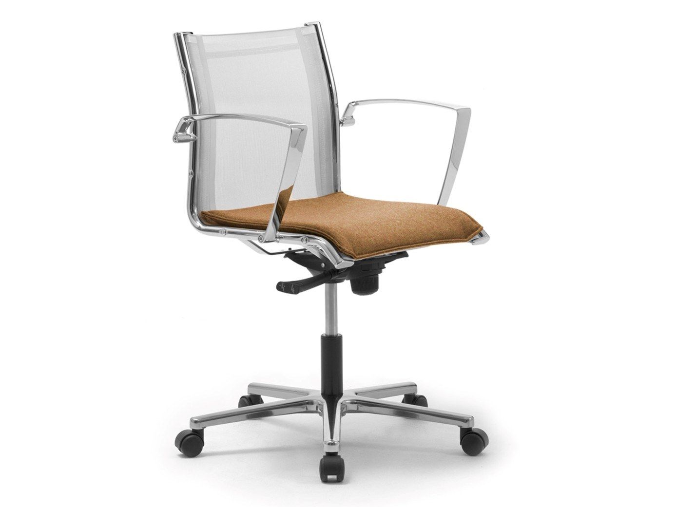 Офисное кресло с сетчатым подлокотником с 5 спицами Leyform оригами ARCH-00044608 - Вид №1