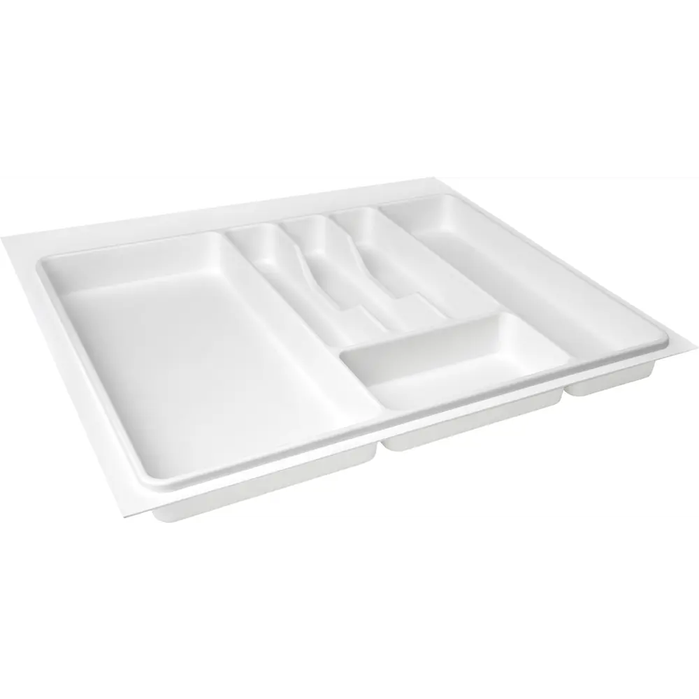 Лоток для столовых приборов KONSENSA 52.6x4.5x49 см пластик цвет белый STLM-2114591