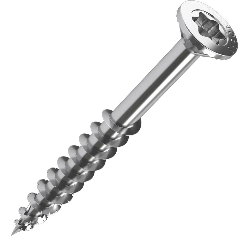 Саморезы для деревянного домостроения STANDERS T-TAP оцинкованные 5x80, 6 штук STLM-2096244