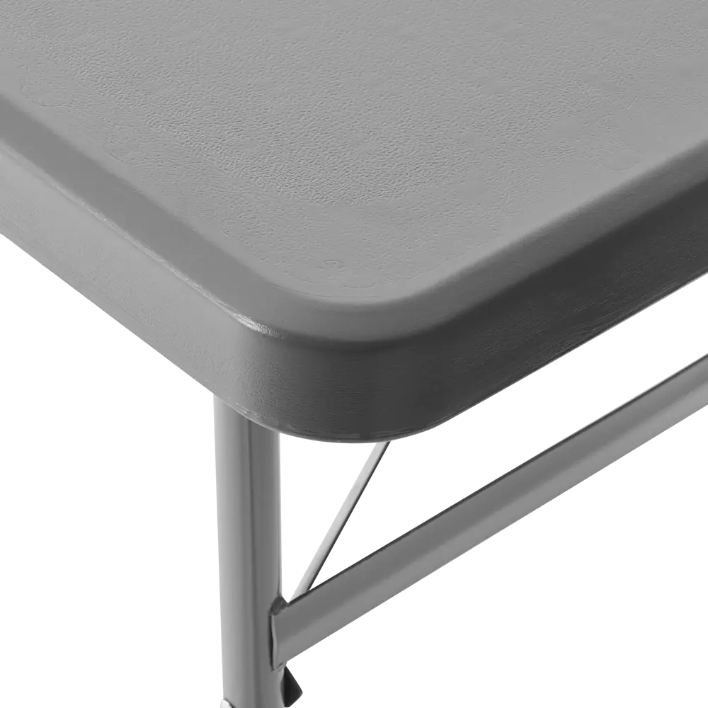 Стол садовый Сатурн СТС120 складной 61x74x122 см пластик серый METMEBEL STLM-2049778 - Вид №2
