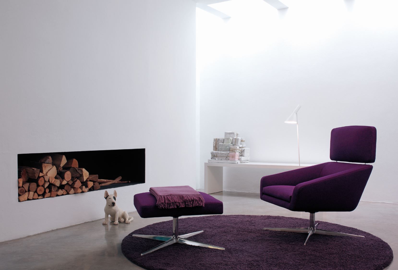 Тканевая спицевая подставка для ног Verzelloni Sillón ARCH-00133834 - Вид №1