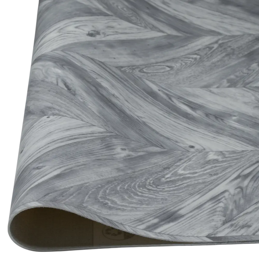 Линолеум бытовой KREAFORTA «Токко» 32 класс, 4 м, серый/дерево 89431520 STLM-1567137 - Вид №2