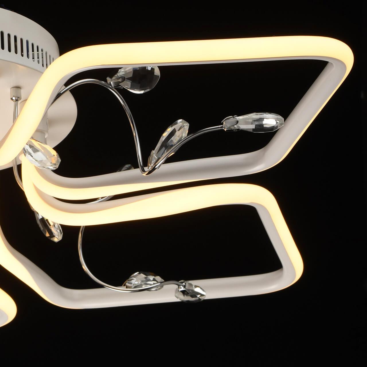 Потолочная светодиодная люстра MW-Light Ивонна 459011705 MW-LIGHT ДИЗАЙНЕРСКИЕ, ИВОННА 285779 Белый  - Вид №2